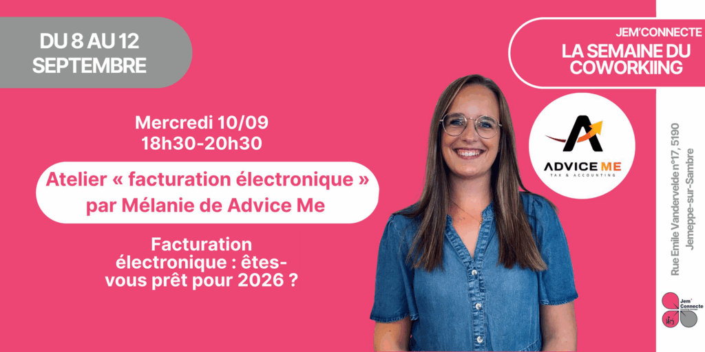 Atelier « Facturation électronique » – ADL Jemeppe-sur-Sambre